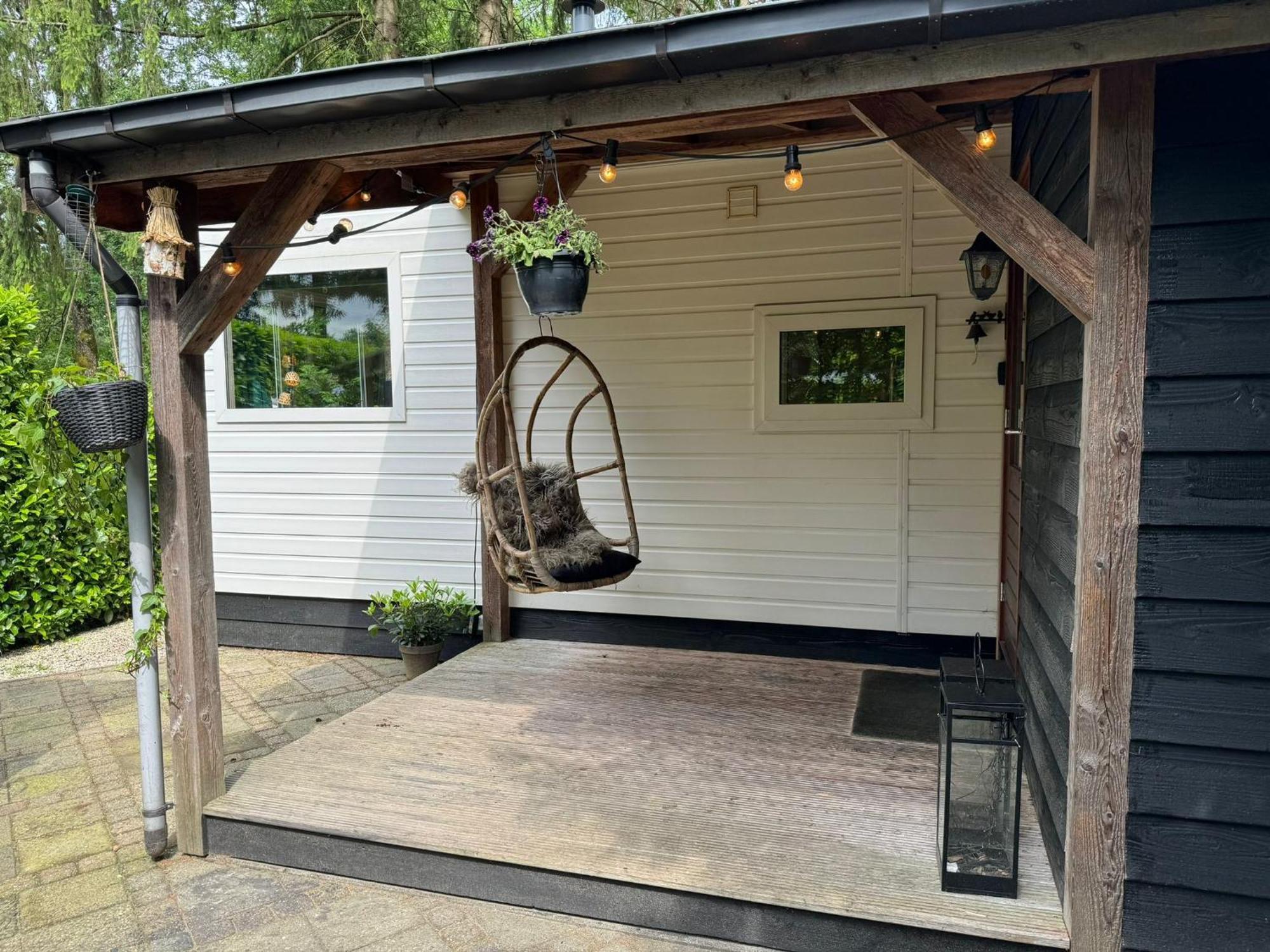 Sfeervol Chalet De Dassenburcht Emst Exterior foto