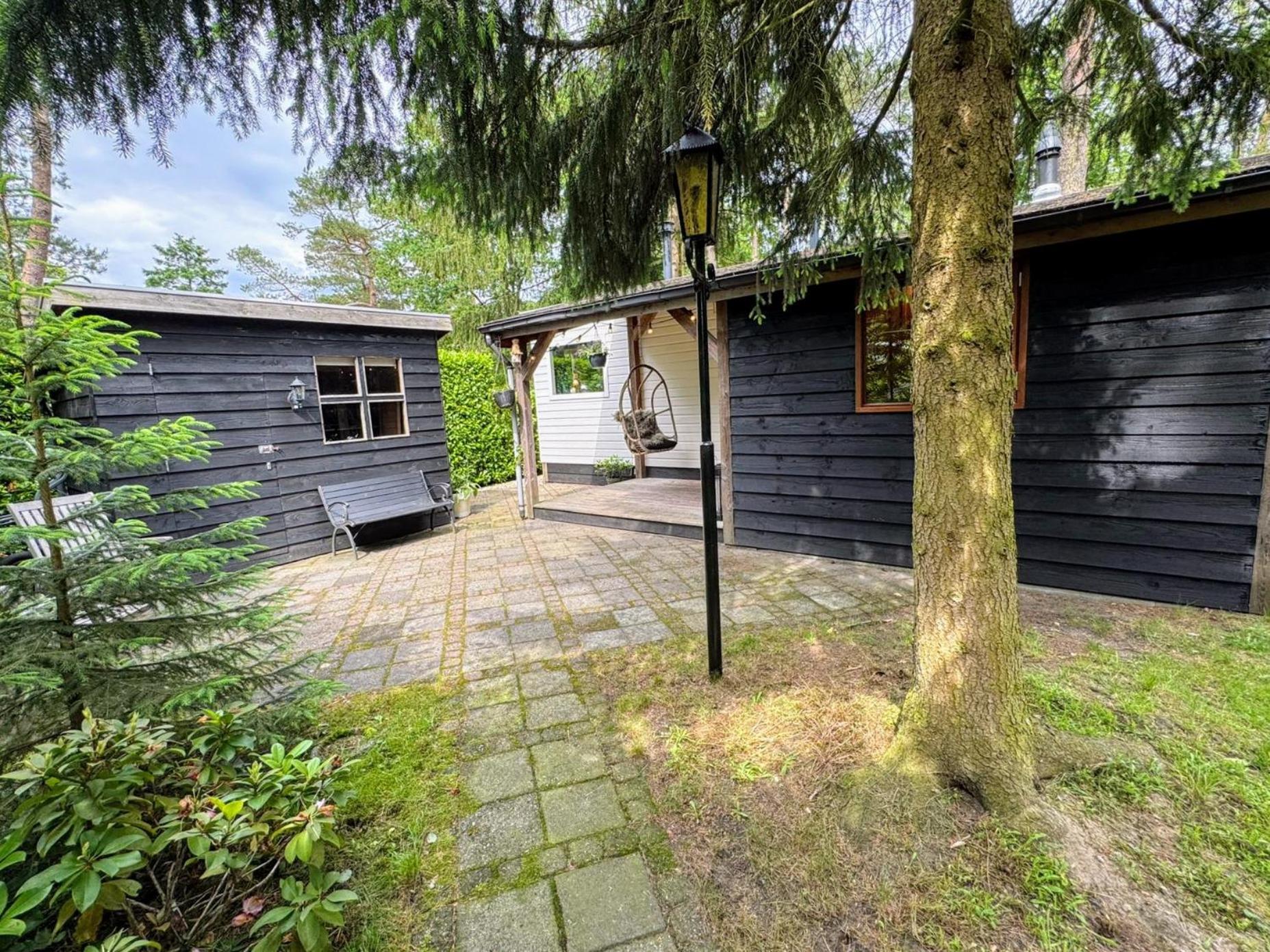 Sfeervol Chalet De Dassenburcht Emst Exterior foto
