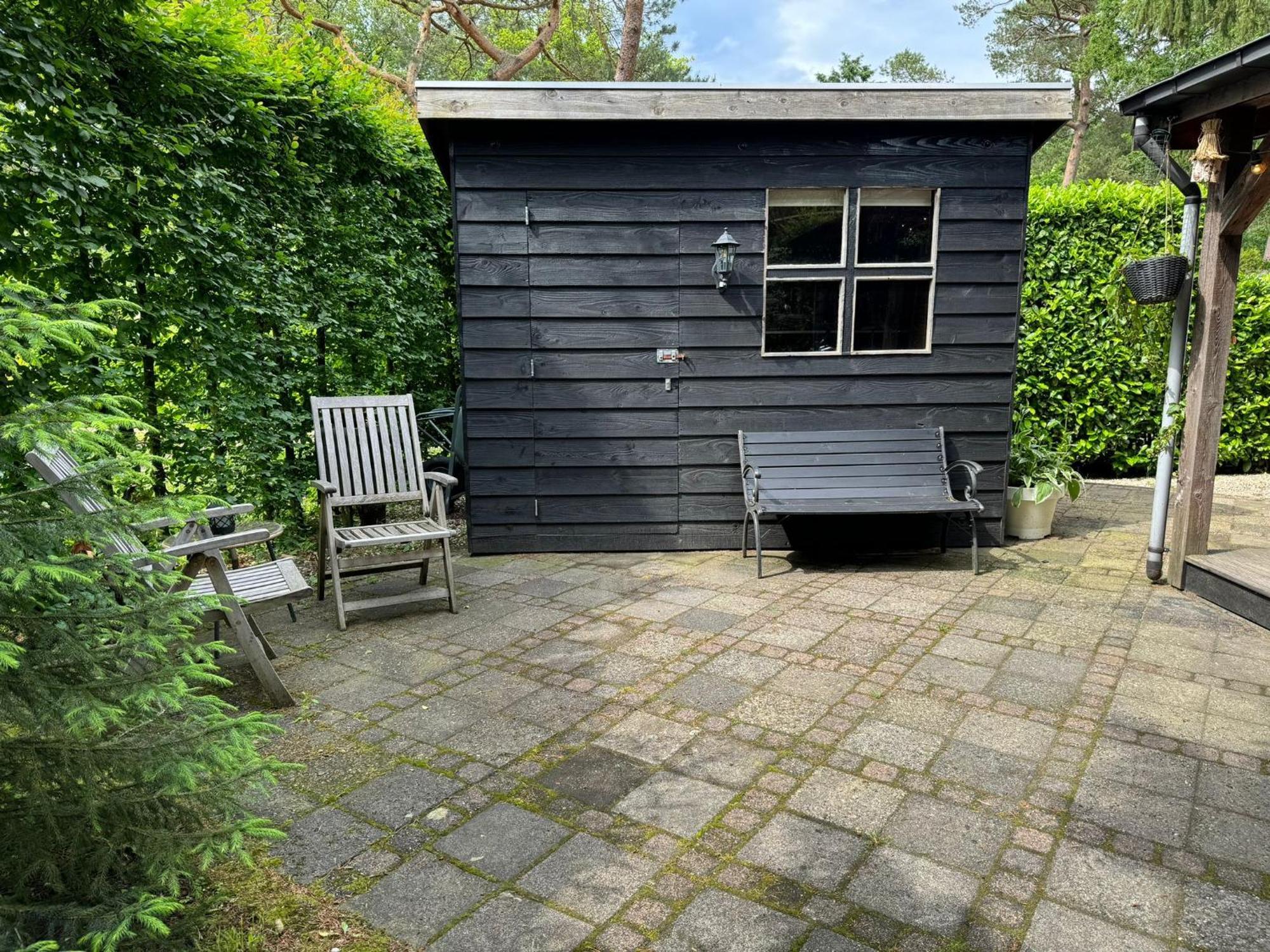 Sfeervol Chalet De Dassenburcht Emst Exterior foto