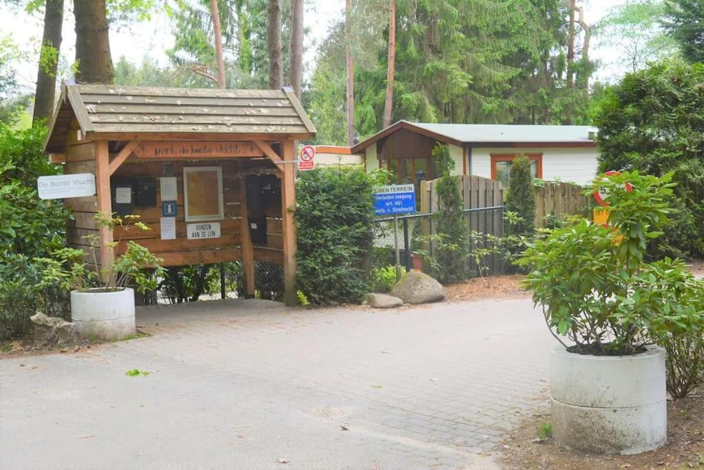 Sfeervol Chalet De Dassenburcht Emst Exterior foto